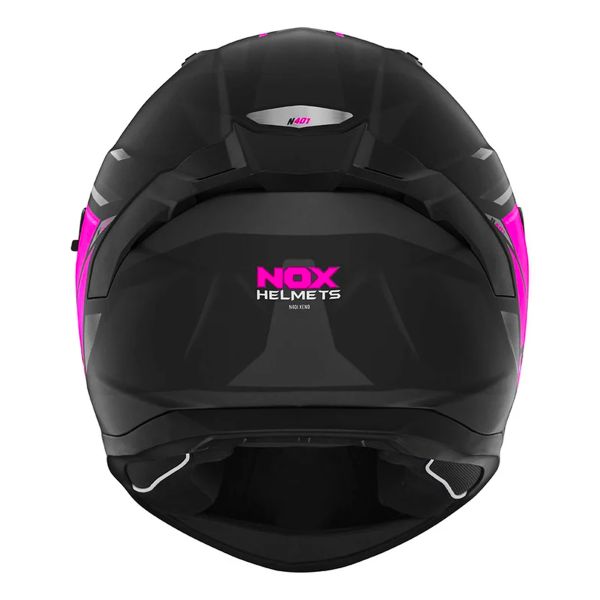 NOX N401 Xeno Matt Black Pink + Kit Bluetooth 5S Solo