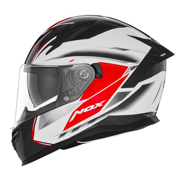 NOX N401 Xeno White Red + Kit Bluetooth 5S Solo