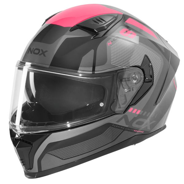 Integral NOX N402 Mentor Black Pink Shiny