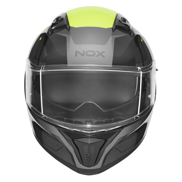 NOX N402 Mentor Black Yellow Shiny