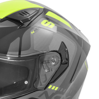 NOX N402 Mentor Black Yellow Shiny