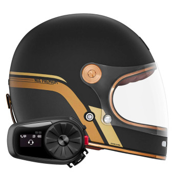 Integral NOX Revenge Strobe Matt Black Gold + Kit Bluetooth 5S Solo