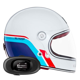 Integral NOX Revenge Strobe Pearl White Blue Red + Kit bluetooth 5R Lite