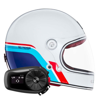 Integral NOX Revenge Strobe Pearl White Blue Red + Kit Bluetooth 5S Solo