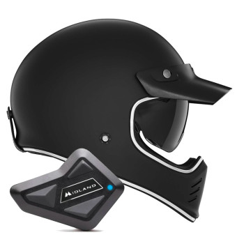Integral NOX Seventy II Matt Black + Kit Bluetooth BT Mini