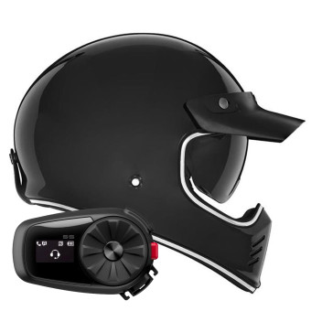 Integral NOX Seventy II Shiny Black + Kit Bluetooth 5S Solo