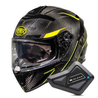 Integral Premier Devil Carbon STY + Kit Bluetooth BT Mini