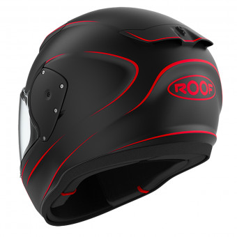 Roof RO200 Neon Mat Black Red
