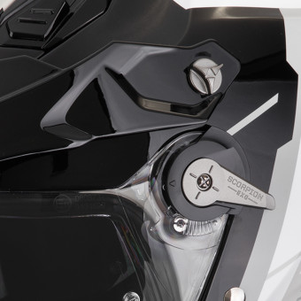 Scorpion ADF 9000 Air Patrol Black Silver