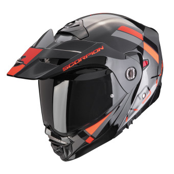 SCORPION CASCO MODULAR ADX-2 NEGRO MATE PERLA en ALDAMOVIL