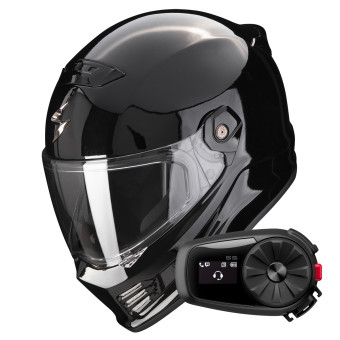 Integral Scorpion Covert FX Solid Black + Kit Bluetooth 5S