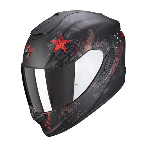 Integral Scorpion Exo 1400 Air Asio Matt Black Red