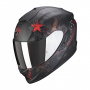 Casque Integral Scorpion Exo 1400 Air Asio Matt Black Red