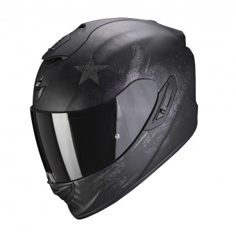 Casque Integral Scorpion Exo 1400 Air Asio Matt Black Silver Casque Integral Scorpion Exo 1400 Air Asio Matt Black Silver