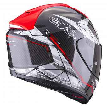 Scorpion Exo 1400 Air Carbon Air Aranea Black Red Fluo