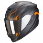 Casque Integral Scorpion Exo 1400 Air Fortuna Matt Black Orange
