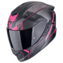 Casque Integral Scorpion Exo 1400 Evo II Air Intensio Mate Negro Rosa