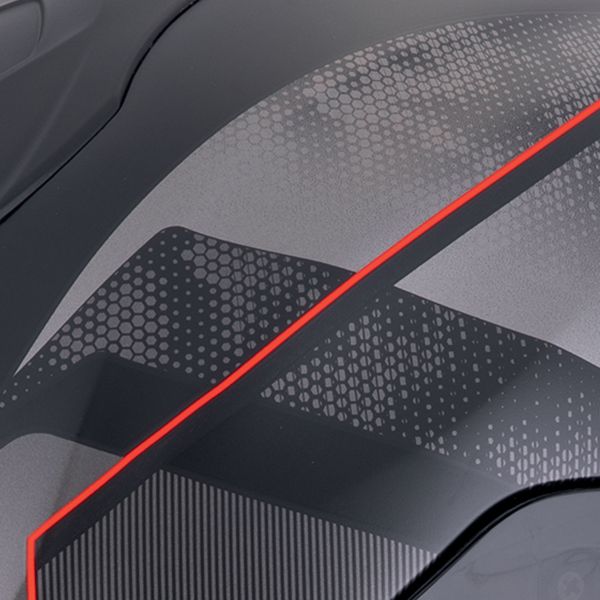 Scorpion Exo 1400 Evo II Air Intensio Matt Red + Kit bluetooth Exo-Com Link-1