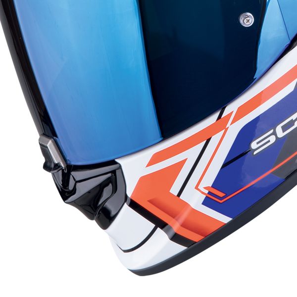 Scorpion Exo 1400 Evo II Air Linart Negro Azul Rojo