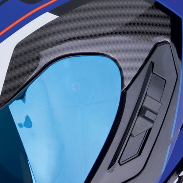 Scorpion Exo 1400 Evo II Air Linart Negro Azul Rojo