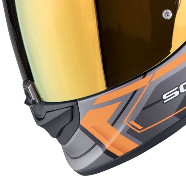 Scorpion Exo 1400 Evo II Air Linart Matt Orange + Kit bluetooth Exo-Com Link-1