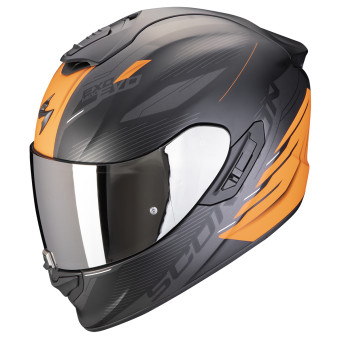 Casque Integral Scorpion Exo 1400 Evo II Air Luma Matt Black Orange Casque Integral Scorpion Exo 1400 Evo II Air Luma Matt Black Orange