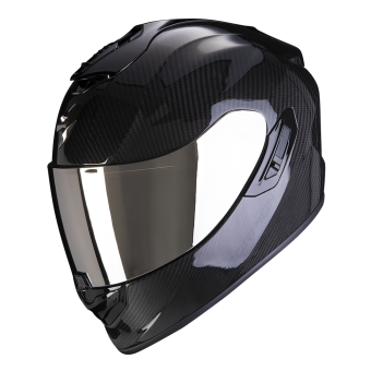 Scorpion Exo 1400 Evo II Carbon Air Black + Kit Bluetooth BT Mini
