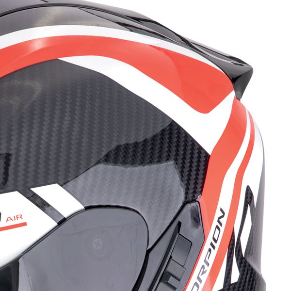 Scorpion Exo 1400 Evo II Carbon Air Enko Negro Rojo Blanco