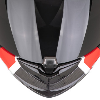 Scorpion Exo 1400 Evo II Carbon Air Enko Black Red White + Kit Bluetooth BT Mini