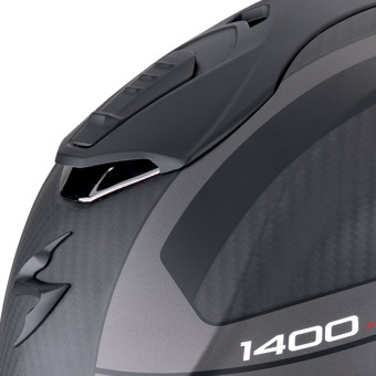 Scorpion Exo 1400 Evo II Carbon Air Enko Matt + Kit bluetooth Exo-Com Link-1