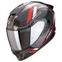 Casque Integral Scorpion Exo 1400 Evo II Carbon Air Mirage Black Red White