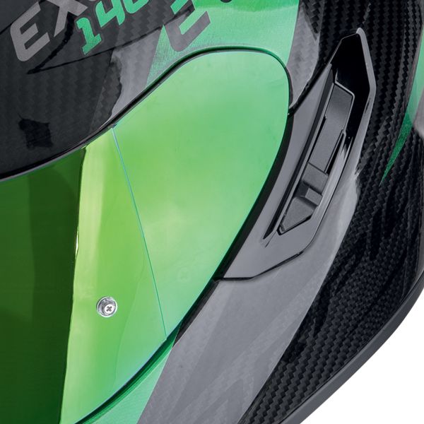 Scorpion Exo 1400 Evo II Carbon Air Platted Negro Verde