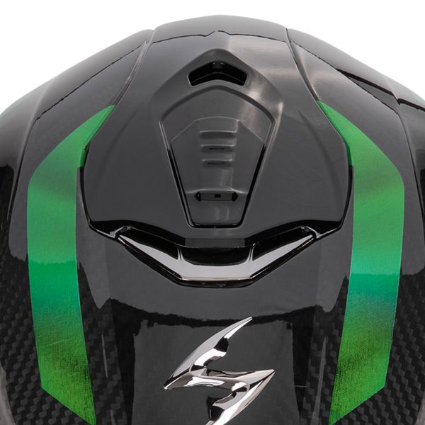 Scorpion Exo 1400 Evo II Carbon Air Platted Negro Verde