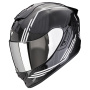Casque Integral Scorpion Exo 1400 Evo II Carbon Air Reika Black White