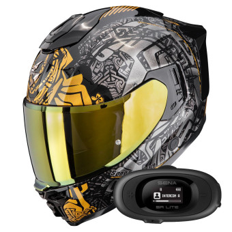 Integral Scorpion Exo 1500 Air Apus Black Grey Gold
