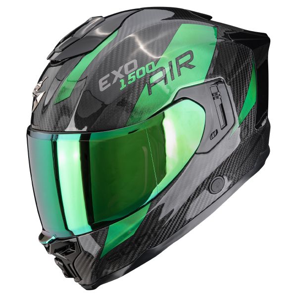 Integral Scorpion Exo 1500 Carbon Air Platted Black Green Integral Scorpion Exo 1500 Carbon Air Platted Black Green