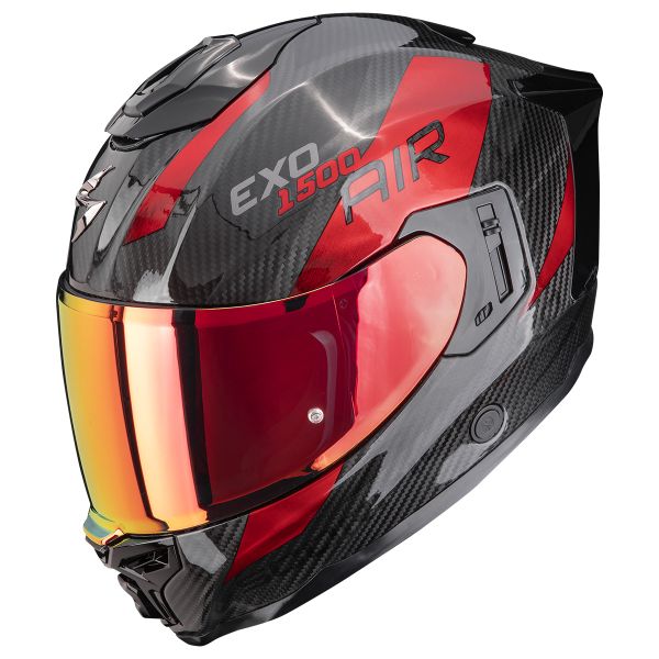 Integral Scorpion Exo 1500 Carbon Air Platted Black Red Integral Scorpion Exo 1500 Carbon Air Platted Black Red