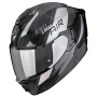 Casque Integral Scorpion Exo 1500 Carbon Air Platted Black Silver