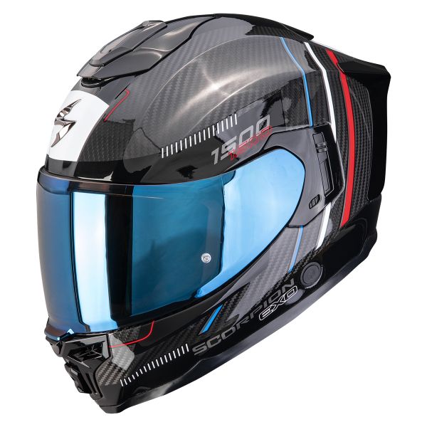 Integral Scorpion Exo 1500 Carbon Air Zity Black Red Blue Integral Scorpion Exo 1500 Carbon Air Zity Black Red Blue