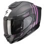 Casque Integral Scorpion Exo 1500 Carbon Air Zity Matt Black Pink