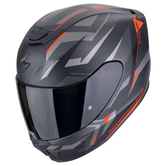 Scorpion Exo 391 Aaxo Matt Black Red + Kit bluetooth Exo-Com Link-1C