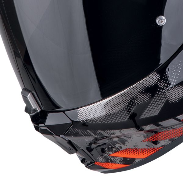 Scorpion Exo 391 Clutter Negro Rojo
