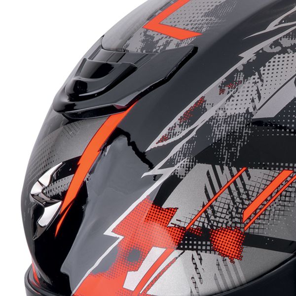 Scorpion Exo 391 Clutter Negro Rojo