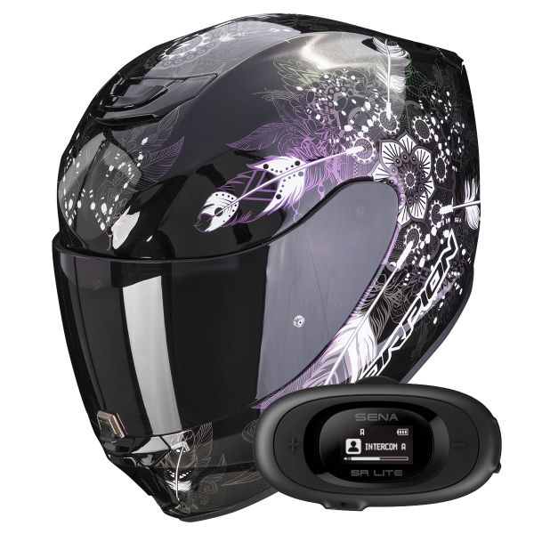 Integral Scorpion Exo 391 Dream Black Chameleon + Kit bluetooth 5R Lite