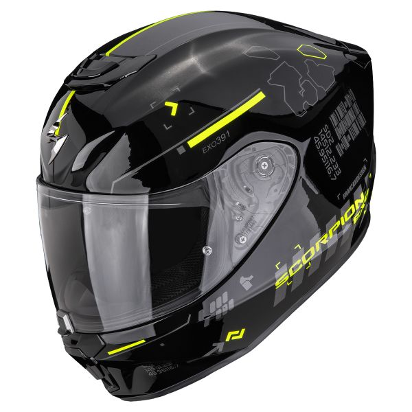 Integral Scorpion Exo 391 Iron Black Neon Yellow