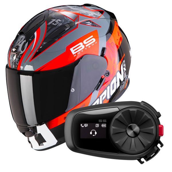 Integral Scorpion Exo 491 Fabio 20 + Kit Bluetooth 5S Integral Scorpion Exo 491 Fabio 20 + Kit Bluetooth 5S
