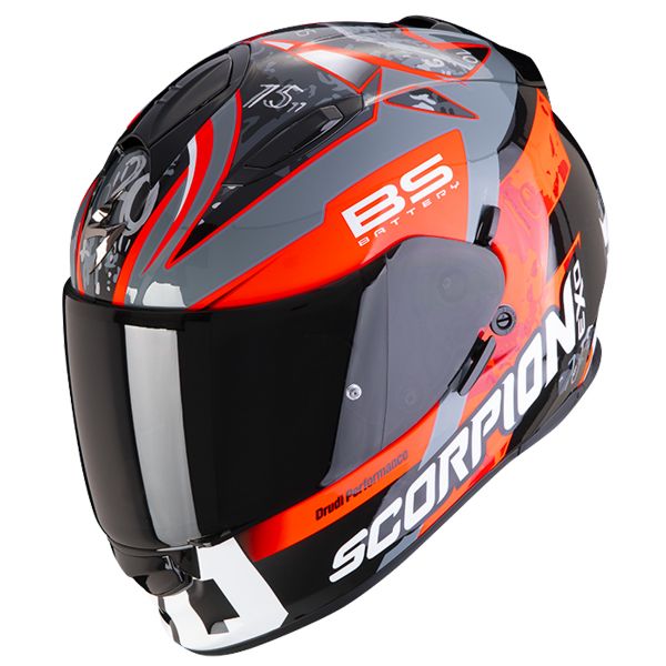 Scorpion Exo 491 Fabio 20 + Kit Bluetooth 5S