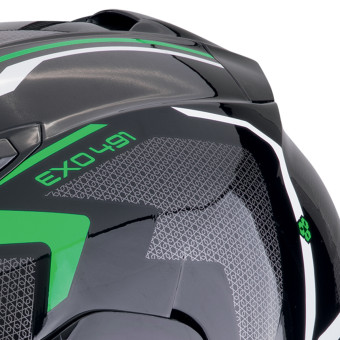Scorpion Exo 491 Kripta Negro Verde Blanco