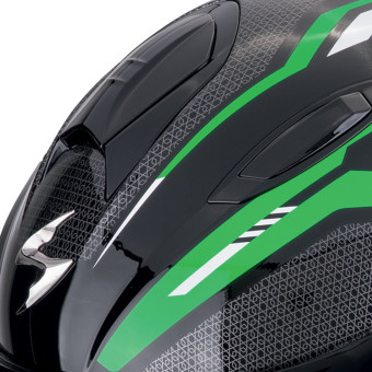 Scorpion Exo 491 Kripta Negro Verde Blanco