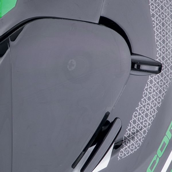 Scorpion Exo 491 Kripta Negro Verde Blanco